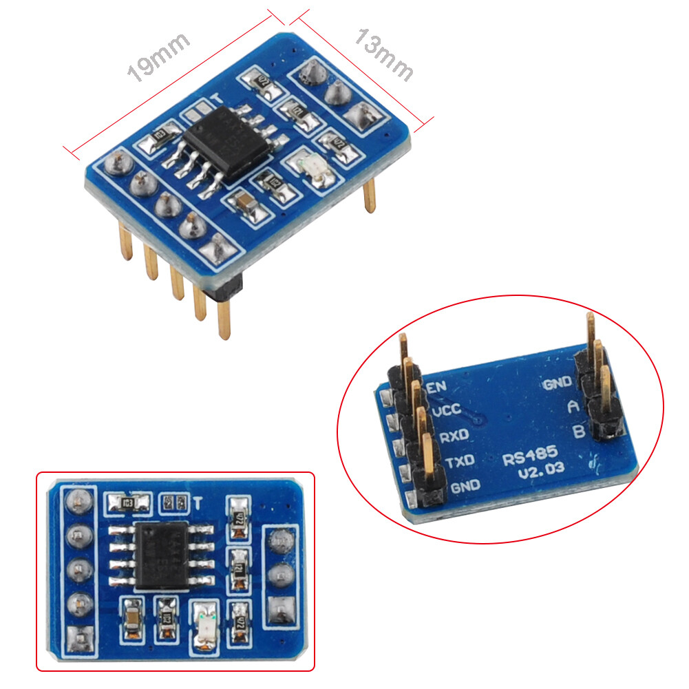 Serial Interface Modules 10pcs MAX3485 Module - TTL To RS485 Usart ...