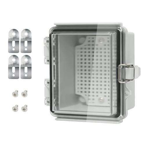Plastic Electrical Enclosure Transparent Cover Project Box DIY IP67 Waterproof - Picture 13 of 18