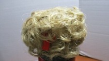 PLAYHOUSE COLLECTION Blonde VICKIE Curly DOLL WIG Size 8-9" NIB