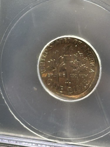 Bu Broadstruck Dime Mint Error Hand Singed By Austin Hutto - Picture 3 of 3