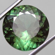 Natürlicher 13,50 ct zertifizierter Kenia tiefgrüner Tsavorit Granat Rundschl...