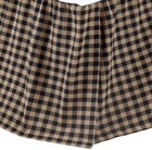 Black Check Twin Bed Skirt Rustic Country Cotton Gathered Dust Ruffle 16" Drop