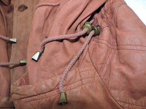 Vintage Winlit 1969 Bomber Jacket Mens Large Genuine Leather Suede Jacket - Picture 12 of 21