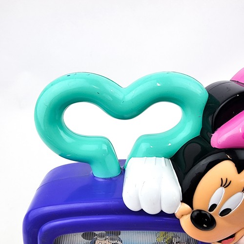 Vintage Disney Minnie Mouse Musical Lenticular Scroll TV 2000 NOT WORKING - Picture 2 of 12