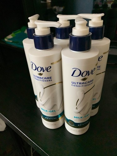 Lot Of 5 Dove UltraCare Milk Gel Hair Conditioner Balance + Moisture 10oz New a - Picture 2 of 2