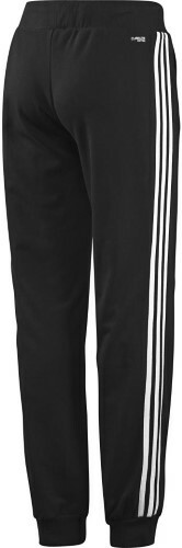 Adidas Training Pants Essentials 3S Black Women Size UK 8-10 DH009 ii 09 - Picture 2 of 3