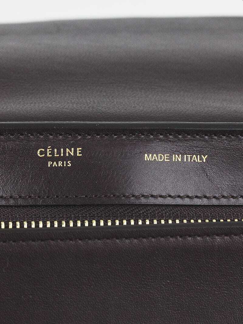 Celine Brown/Blue Python and Calfskin Leather Sma… - image 11