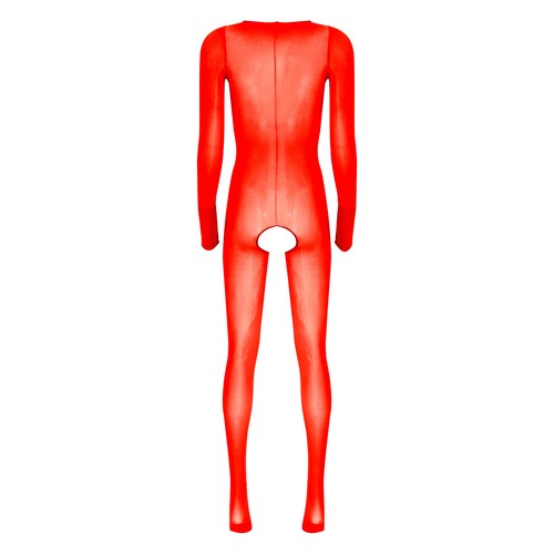 Body elástico transparente sin entrepierna con pecho abierto para mujer - Imagen 14 de 89