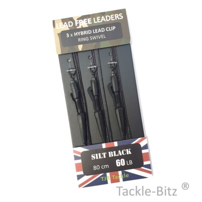 Korda Leadcore Leader Hybrid Lead Clip QC Swivel Weed/Silt, Carphunter