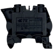 SolaDeck 1450.1B 8MM Terminal Block in Black 600VDC, 42A, 24-6AWG