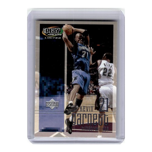 Kevin Garnett #5 1998 Fleer Tradition Playmakers Theatre card