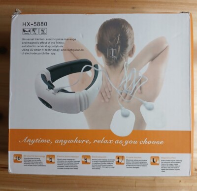 Universal HX-5880 Neck Massager w/3D Smart Fit Technology Electric Pulse Massage