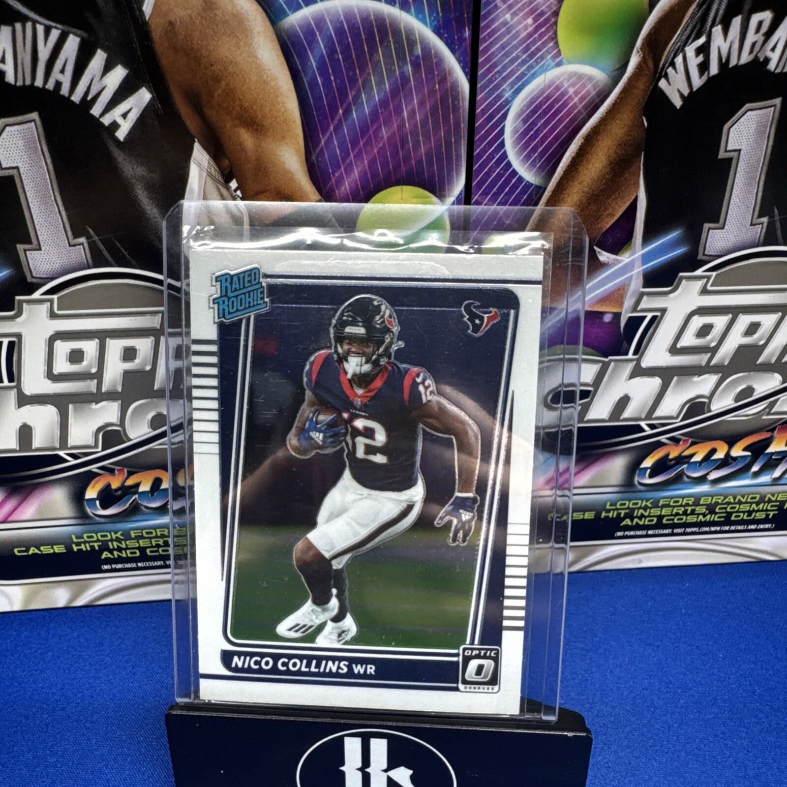 2021 Panini Donruss Optic - Rated Rookie #230 Nico Collins (RC)