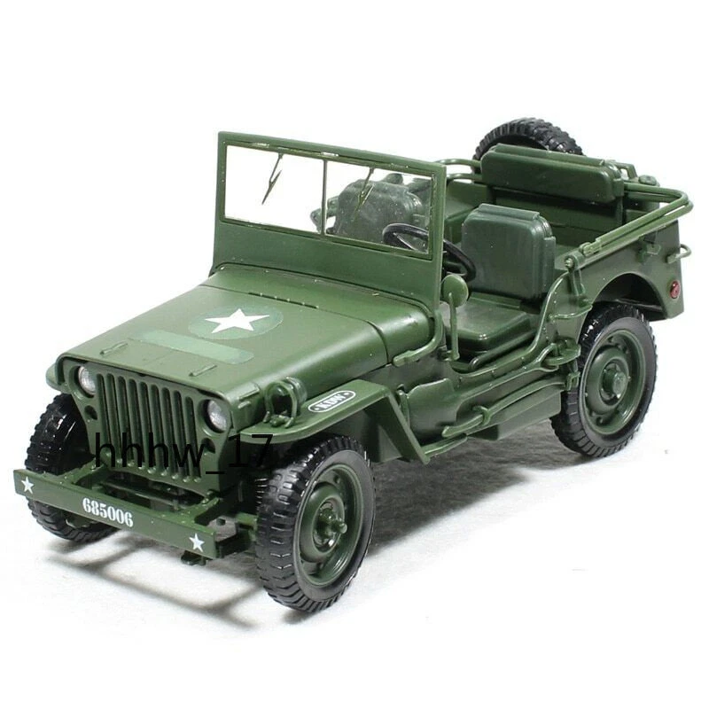 KDW 1:18 Scale Diecast Car Model Toy Tactical Military Vehicle Replica Toy Model - Image 3 of 4