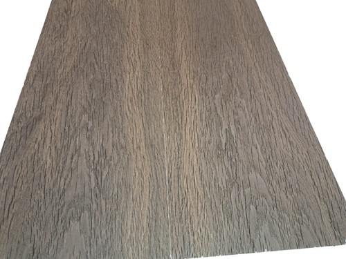 Fumed Oak Veneer - 2 NATURAL WOOD Sheets - 700mm x 210mm - Picture 3 of 4