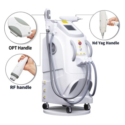 IPL Elight OPT Picosecond Laser RF Laser Hair Rremoval Tattoo Removal Machine
