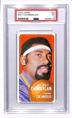 1970-71 Topps Wilt Chamberlain #50 Lakers PSA 5