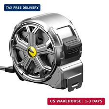 Tape Measure 25ft, Stainless Steel Retractable Tape Measure, Waterproof  Rustpr