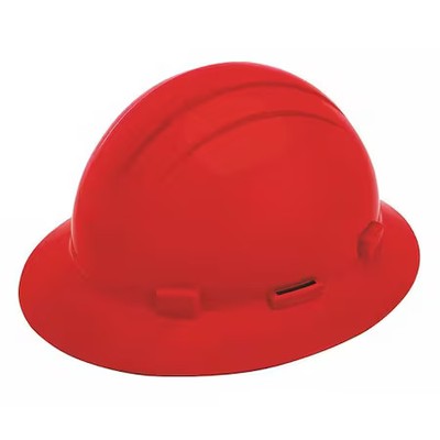 Deltaplus Wel19304re Hard Hat, Americana, Polyethylene, 4 Point Pinlock, Type