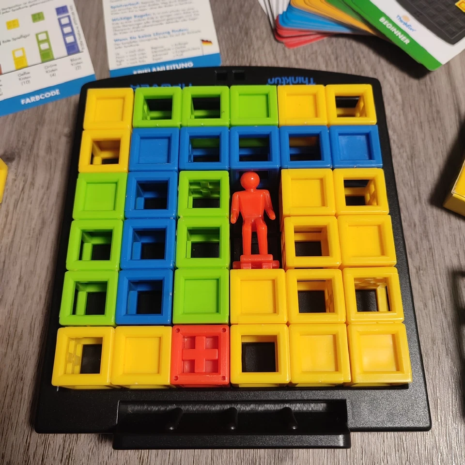Thinkfun TIPOVER Spiel Gesellschaftsspiel Denkspiel Logik Brettspiel Game - Bild 2 von 4