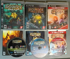 MINT Bioshock 1 2 Infinite Complete Edition Bundle PS3 Lot COMPLETE Manual CIB