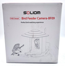NEW Soliom Smart Bird Feeder Camera IP65 Weatherproof Model BF09