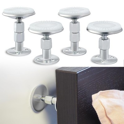 4PCS Adjustable Bed Headboard Stoppers Wall Protection AntiShake