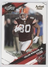 2009 Score Inscriptions Artist Proof 30/32 Kellen Winslow Jr #71 0a1