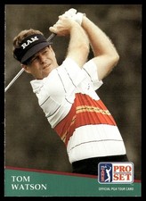 1991 Pro Set PGA Tour Tom Watson #41