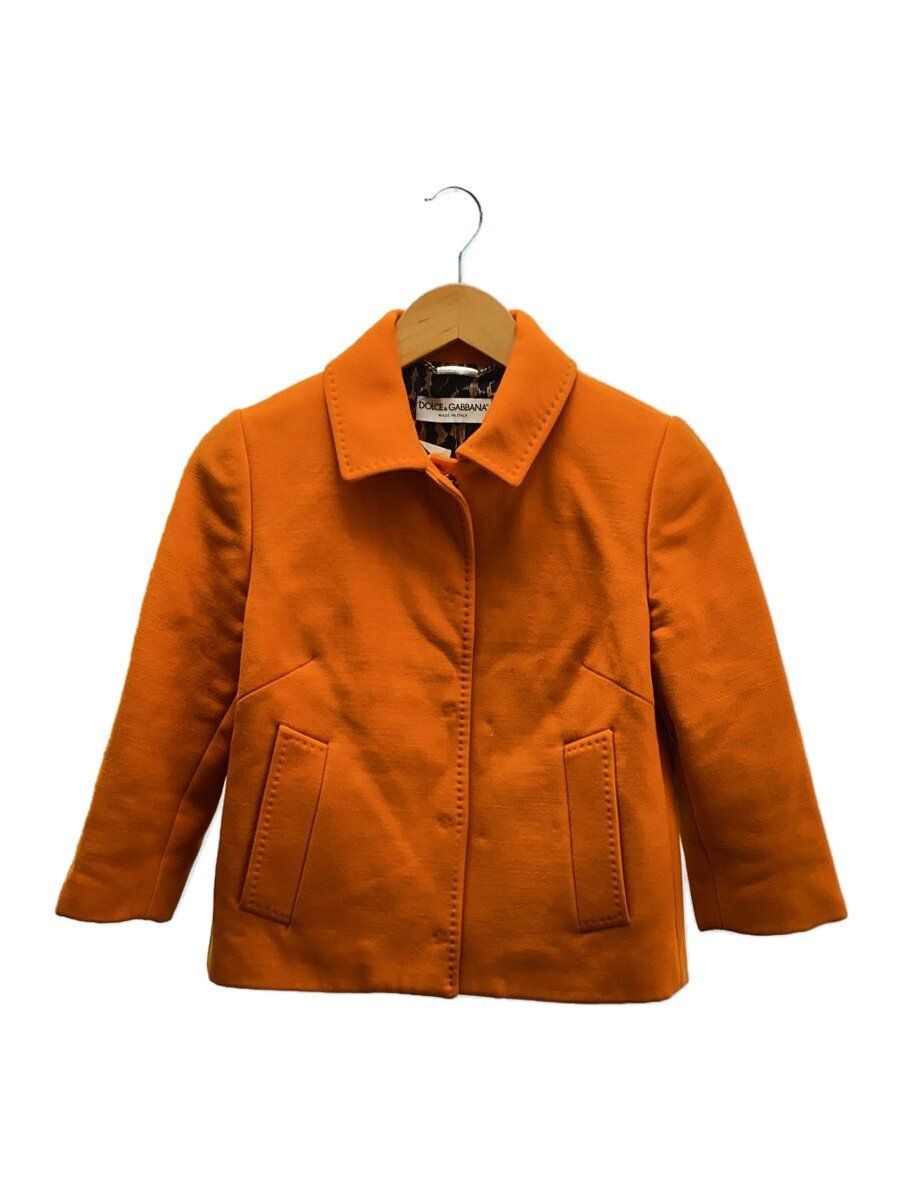 DOLCE & GABBANA altra giacca 40 lana arancione S560 8399 usata