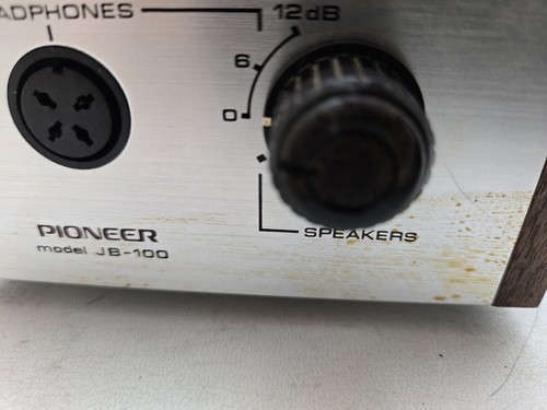 Vintage Pioneer Electret Stereo Headphone Adapter Model JB-100 - Afbeelding 7 van 7