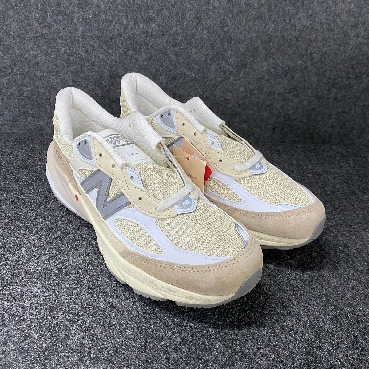 Lサイズ NEW BALANCE 990v6 Running Shoes Men's Size US 8 D Cream | eBay