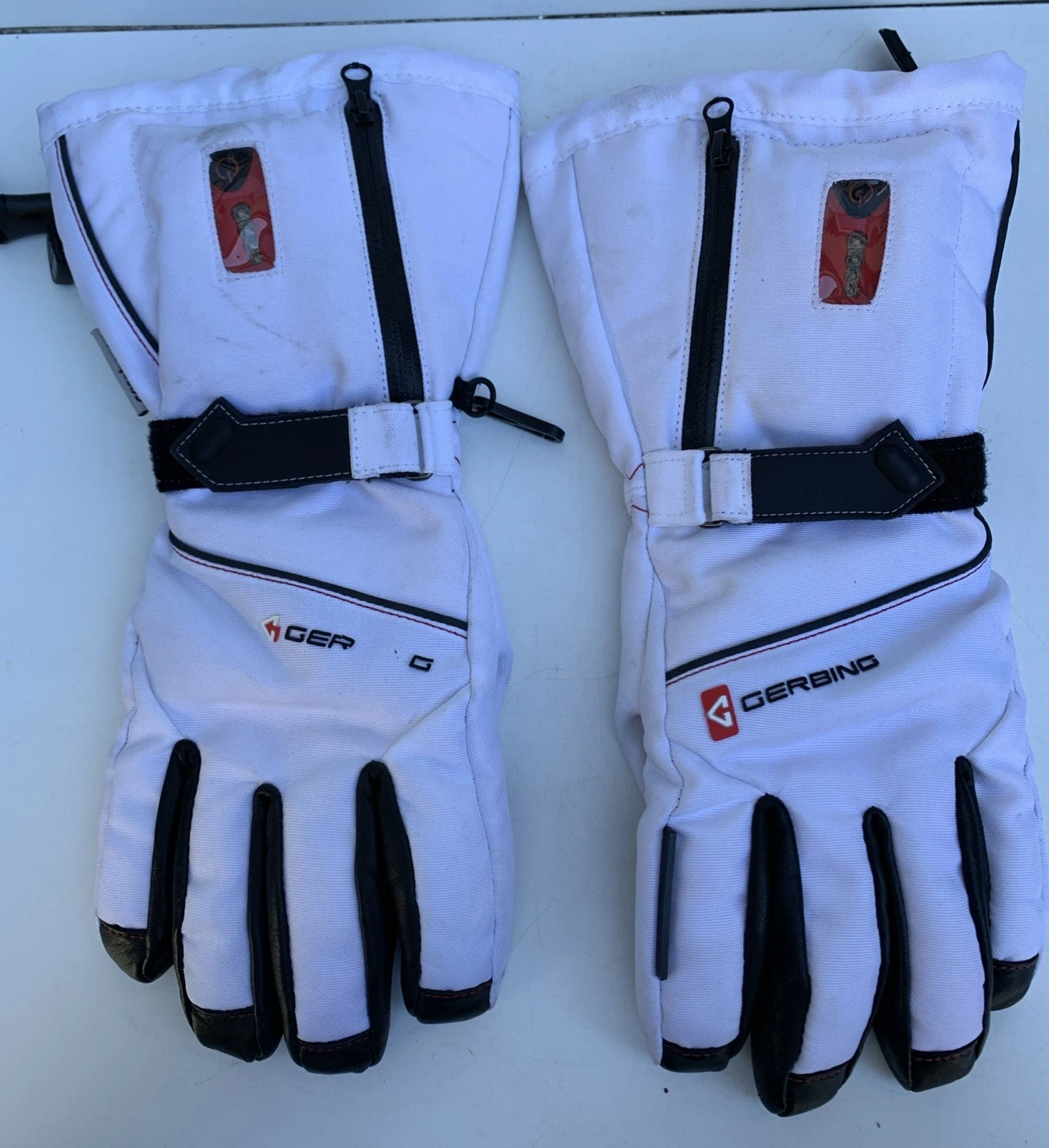 Heated gloves gerbing thinsulate insulation S/7.5 40%leather/40%leather