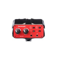 Saramonic SR-PAX1 2-Ch On-Camera XLR, 1/4"  3.5mm Mixer w/ 48V Preamps, Headph