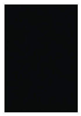 Crescent Colored Mat Board 14 Ply 32 x 40 Inches Pack of 10 Smooth Black