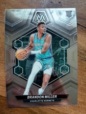 2022-23 Panini Mosaic - Brandon Miller - Rookie Card RC #202 - Charlotte Hornets. rookie card picture