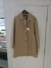  51 Ralph Lauren Lancaster Khaki long overcoat Men's Medium New with Tags