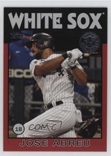 2021 Topps 1986 Baseball 35th Anniversary Series 2 Red 3/10 Jose Abreu 0e23
