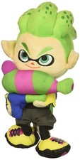 Plush - Splatoon - Inkling Boy Neon Green 9" New Toys 1661