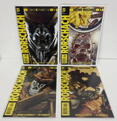 Before Watchmen Rorschach: 1-4 Complete Set 2012 DC Comics - Azzarello + Bermejo