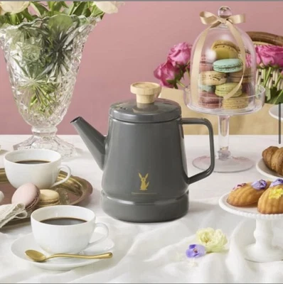 BRUNO Eevee Friends Enamel Kettle 1.6L Gray | Limited Umbreon Design