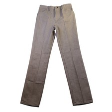 Rustler Mens 34x36 Straight Leg Jeans Gray Prewashed 87621GY Vintage Made in USA