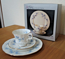 Bone China Royal Collection, Sammeltasse Kaffee Gedeck 3teilig neu!