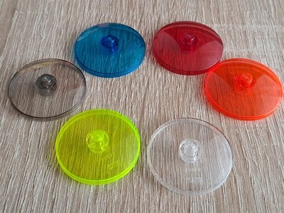 LEGO  3960 Radar 4x4 geschl. Noppe Sat Schirm Dish TRANSPARENT ''FARBE WÄHLBAR''