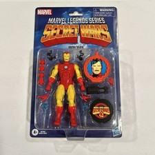 Marvel Legends Secret Wars Iron Man Action Figure Retro Hasbro NEW & SEALED