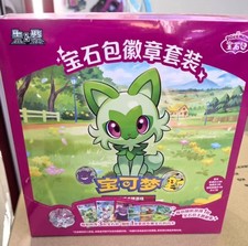 IN STOCK 2026 Pokemon TCG S-Chinese Exclusive Gem Pack Badge Set NEW Sealed Case