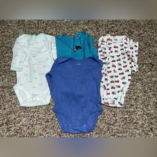 Boys, 3 Month long sleeve bodysuits, tops, shirts
