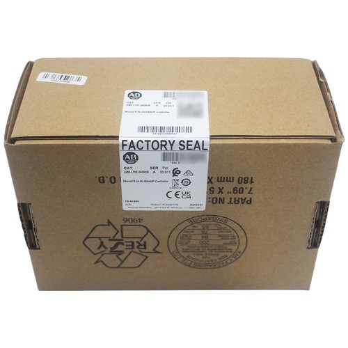 New Sealed 2080-L70E-24QWB Allen-Bradley Micro870 24 I/O ENet/IP Controller AB - Picture 6 of 12