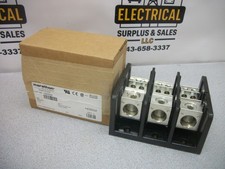 MARATHON POWER DISTRIBUTION TERMINAL BLOCK 1433552 335AMP 600VOLT 3POLE NIB
