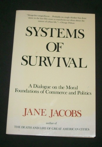 Systems of Survival Jane Jacobs Urban Studies Activism Economics - Imagen 1 de 1